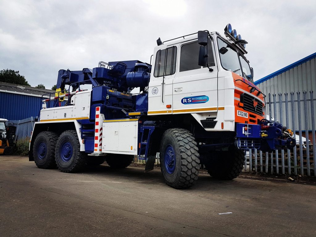 foden 6x6 recovery truck 