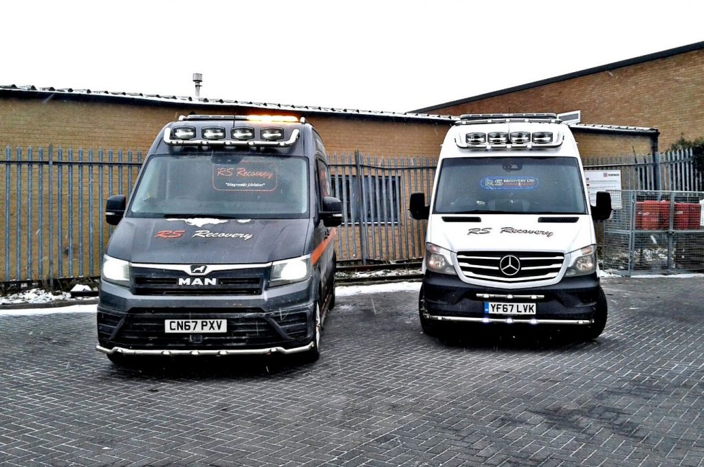 Service vans join the fleet RS Recovery